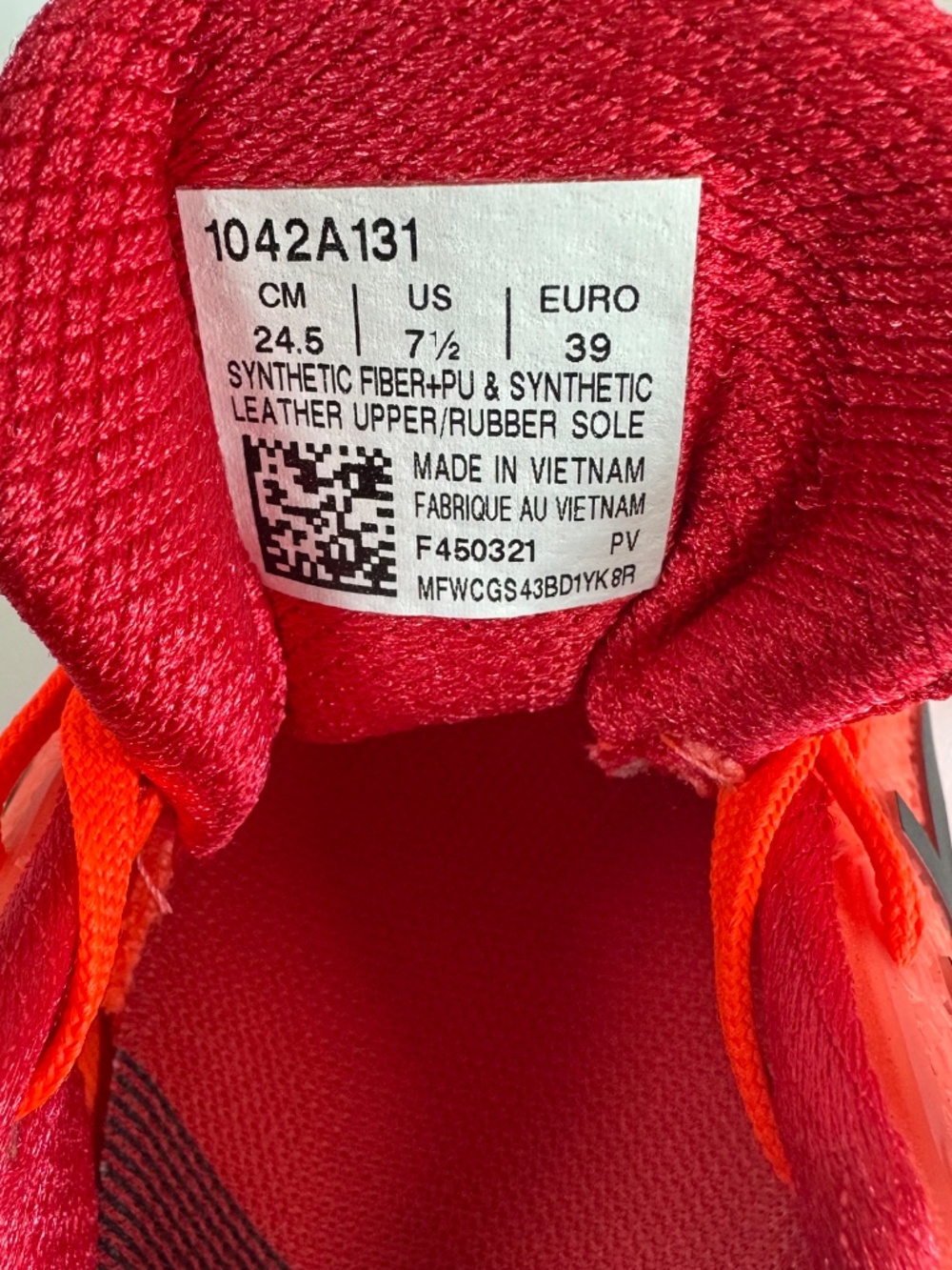 Women's ASICS Gel-Resolution 8 Tokyo Sunrise Red/Eclipse Black Size 7.5 Tennis - Picture 7 of 9